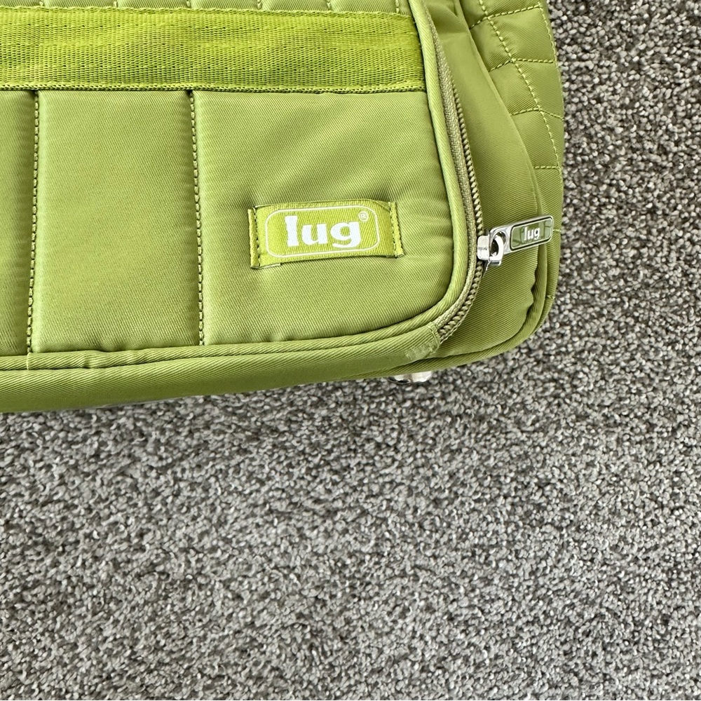 Lug Puddle Jumper Overnight Travel Gym Bag Lime Green - Picture 3 of 13